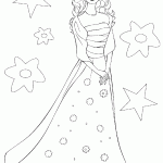 barbie para colorir