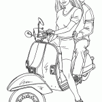 barbie para colorir