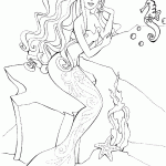 barbie para colorir