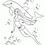 barbie para colorir