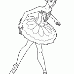 barbie para colorir
