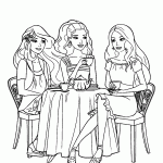barbie para colorir