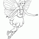 barbie para colorir