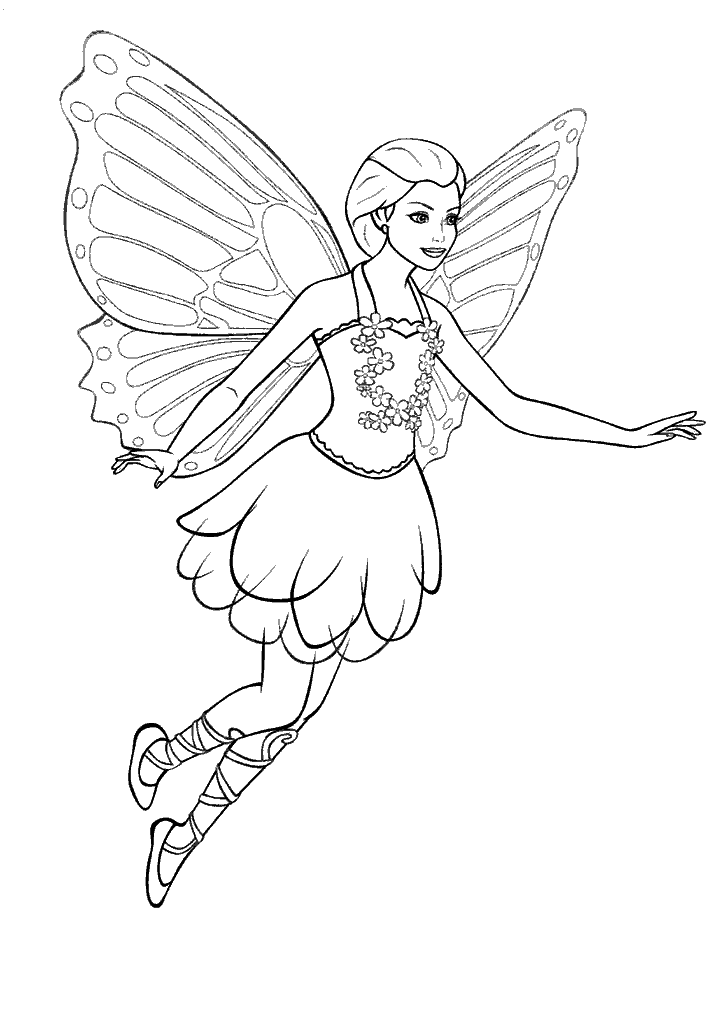 barbie para colorir