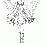barbie para colorir