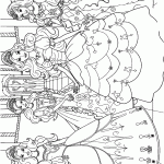 barbie para colorir