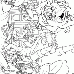barbie para colorir