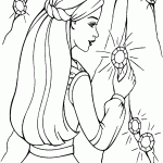 barbie para colorir