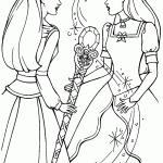 barbie para colorir