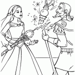 barbie para colorir