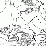 barbie para colorir