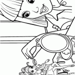 barbie para colorir