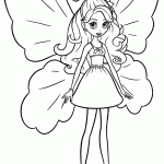 barbie para colorir