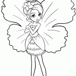 barbie para colorir