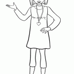 barbie para colorir