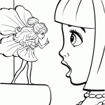 barbie para colorir