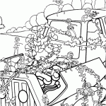 barbie para colorir
