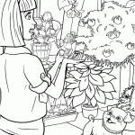 barbie para colorir