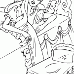 barbie para colorir
