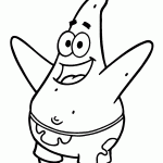 bob esponja para colorir