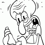 bob esponja para colorir