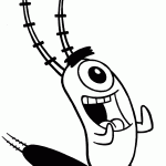 bob esponja para colorir