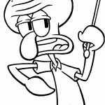 bob esponja para colorir