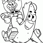 bob esponja para colorir