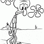 bob esponja para colorir