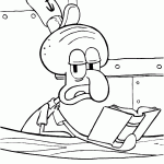 bob esponja para colorir