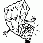 bob esponja para colorir