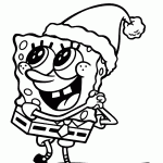 bob esponja para colorir