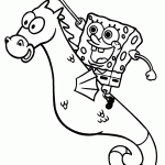 bob esponja para colorir