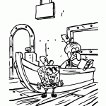 bob esponja para colorir