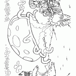 bob esponja para colorir