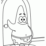 bob esponja para colorir