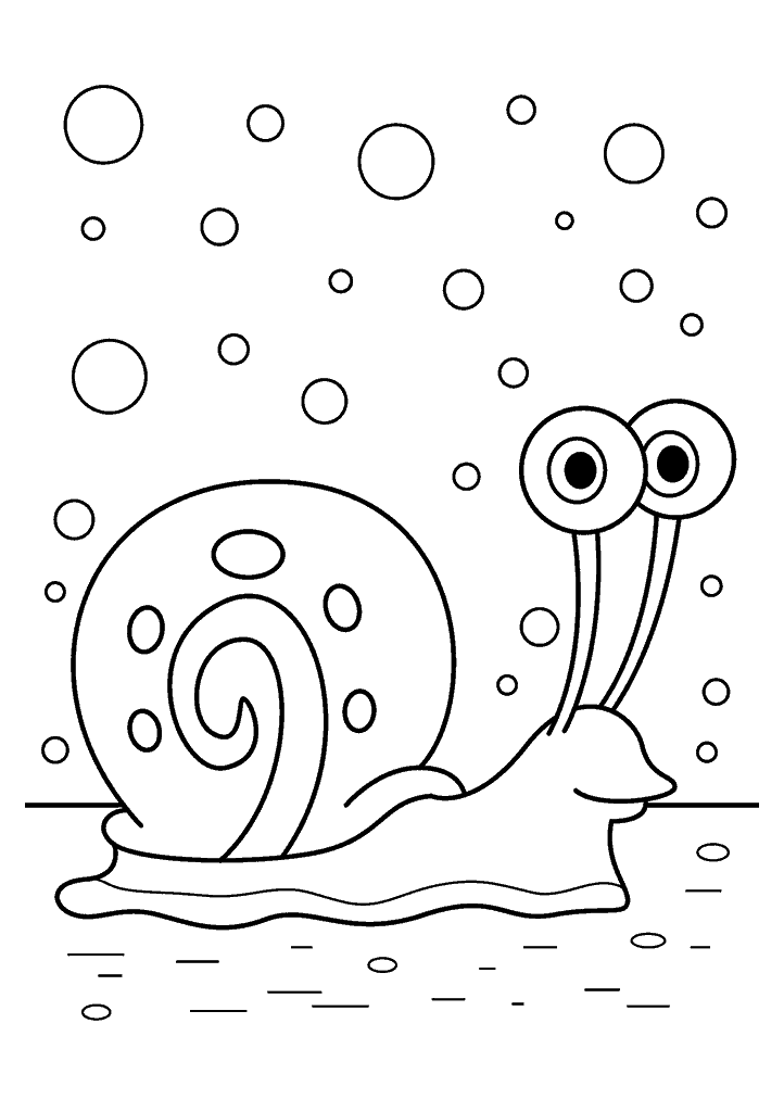 bob esponja para colorir