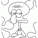bob esponja para colorir