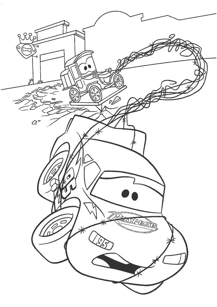 carros para colorir