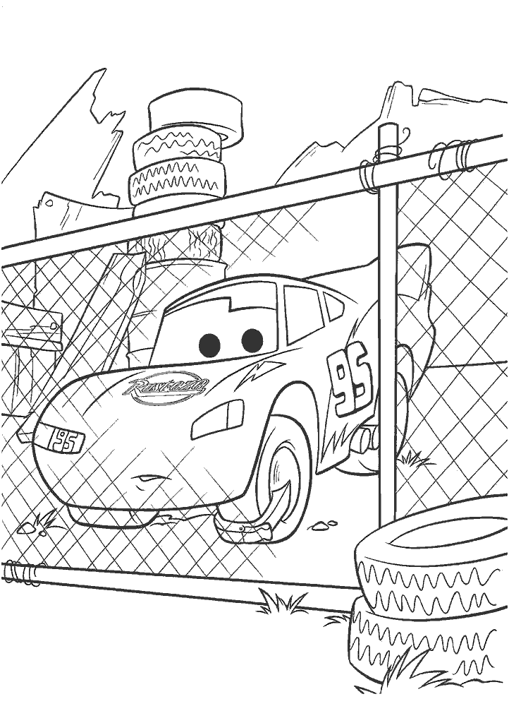 carros para colorir