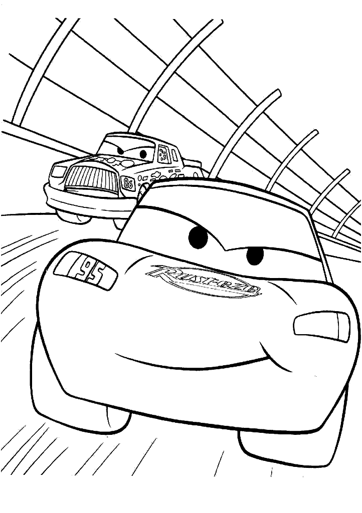 carros para colorir