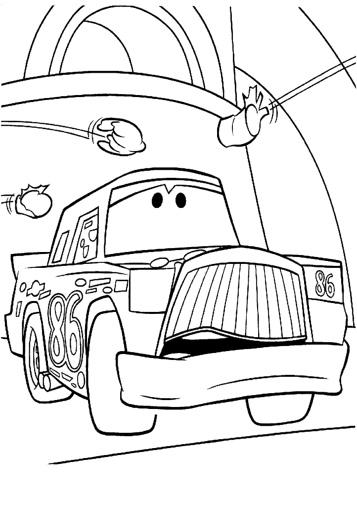 carros para colorir