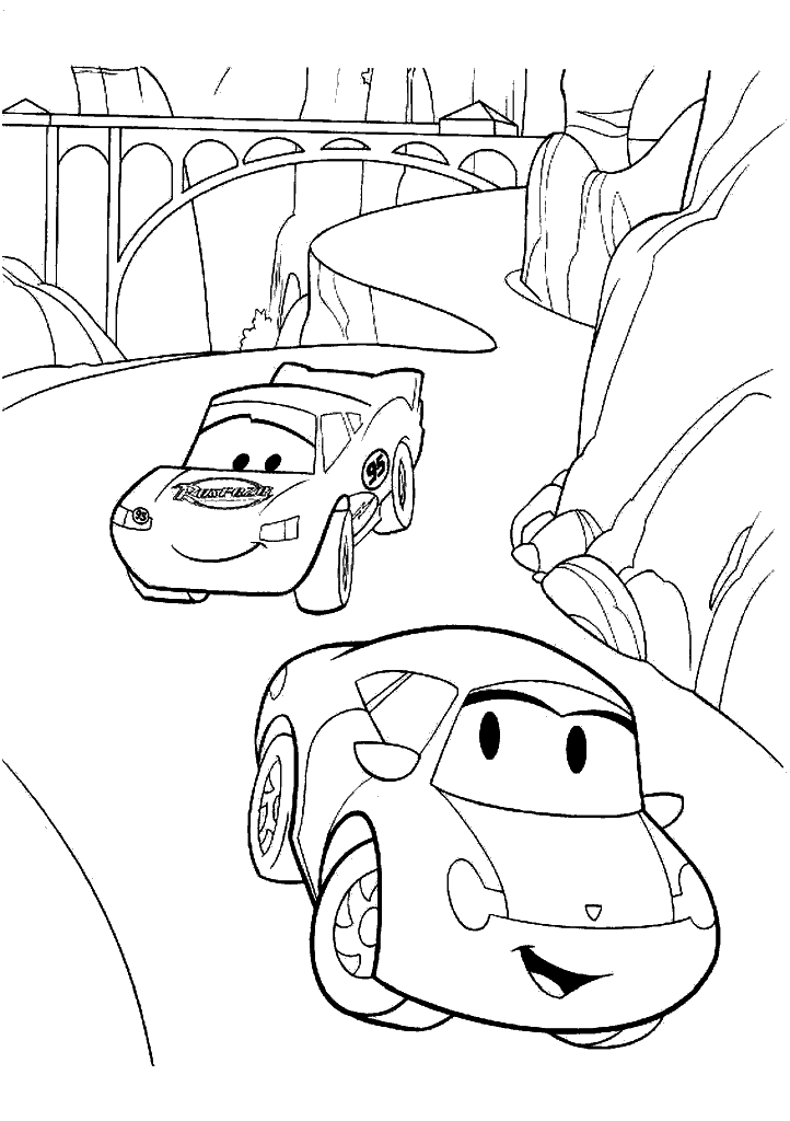 carros para colorir