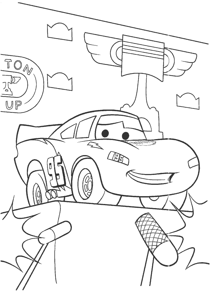 carros para colorir