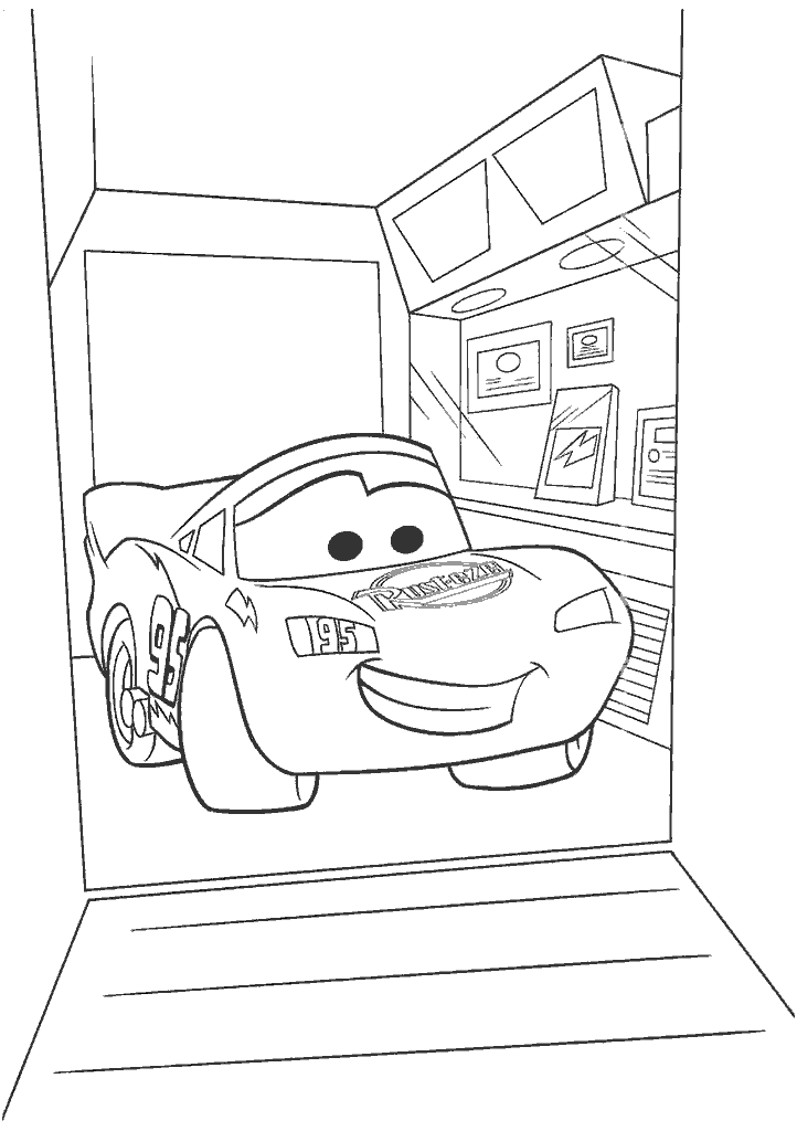 carros para colorir