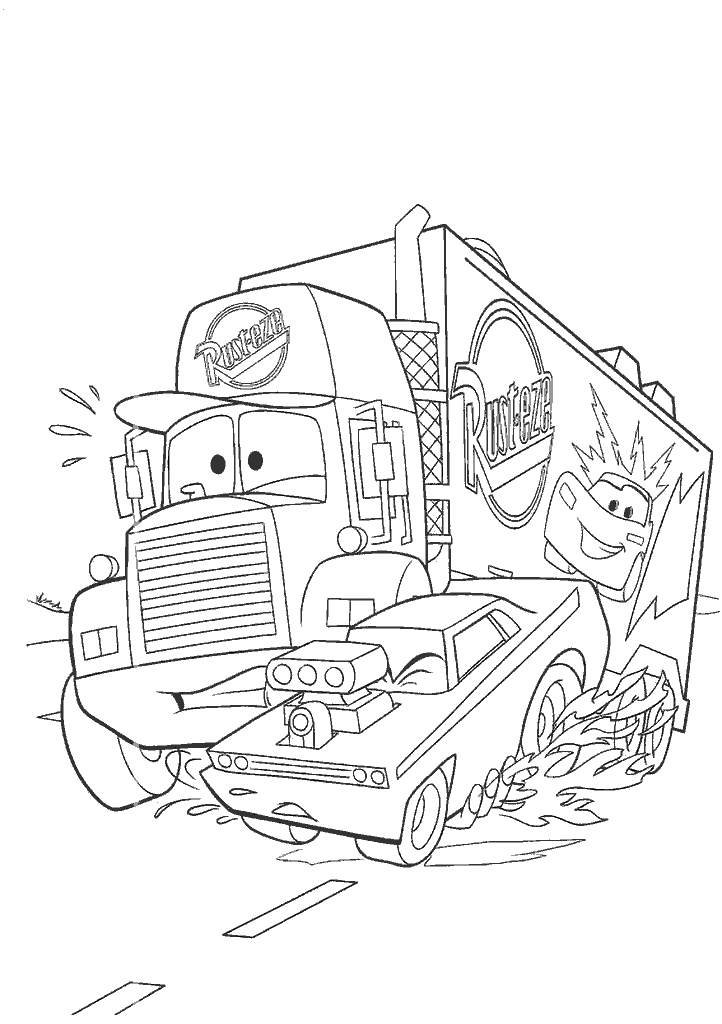 carros para colorir