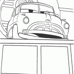 carros para colorir