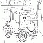 carros para colorir