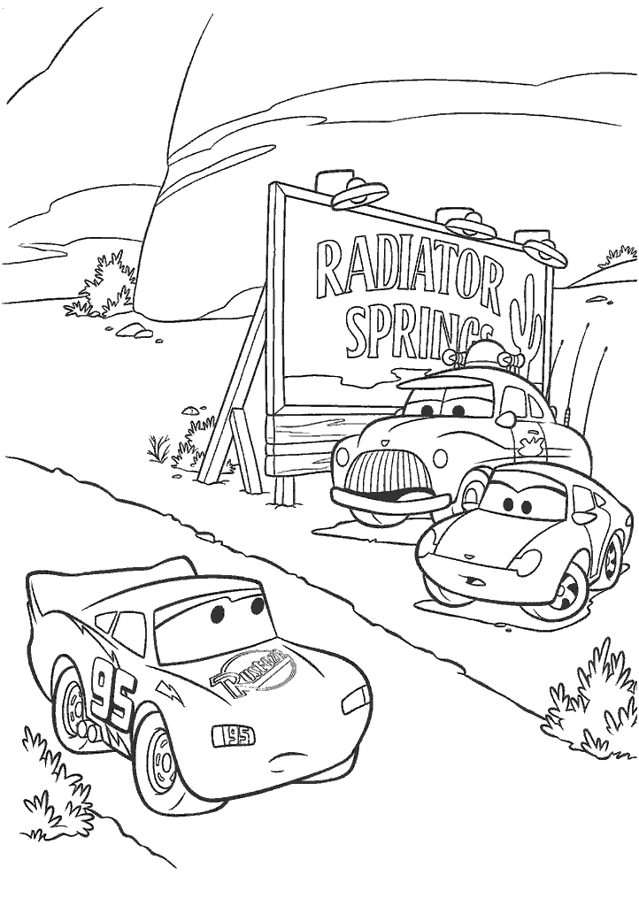 carros para colorir