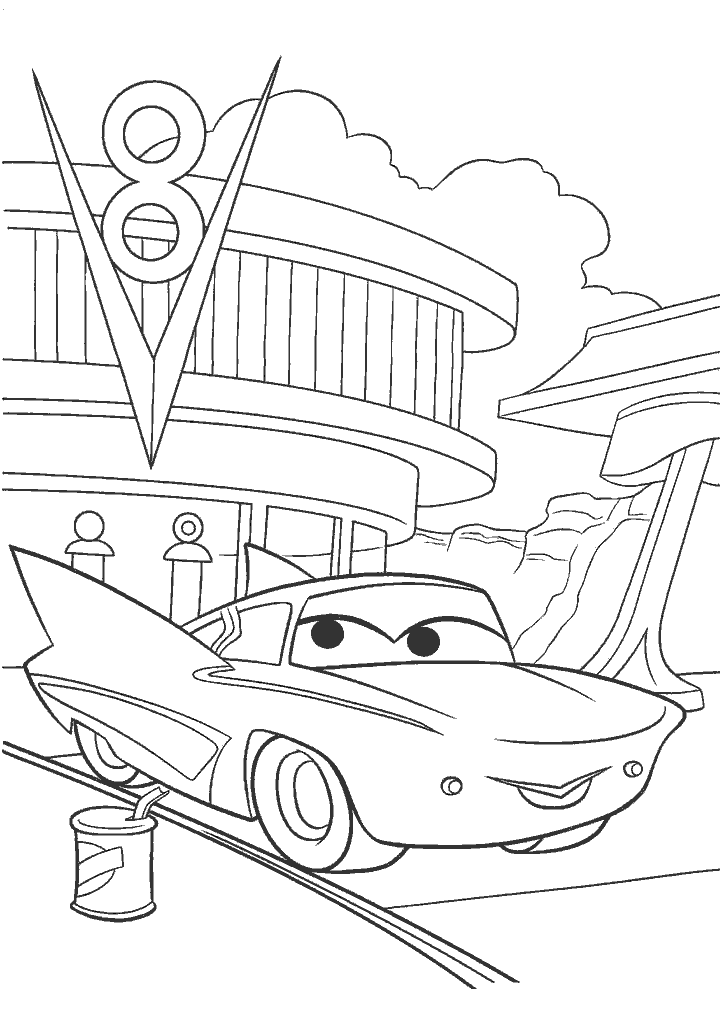 carros para colorir